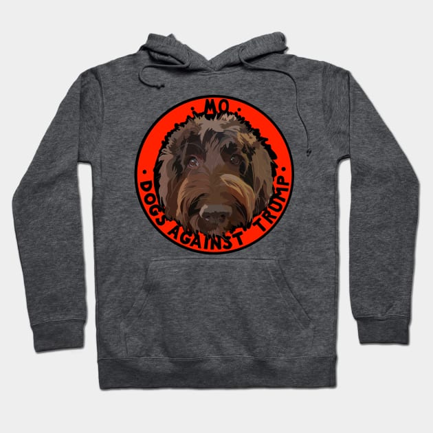 DOGS AGAINST TRUMP - MO Hoodie by SignsOfResistance